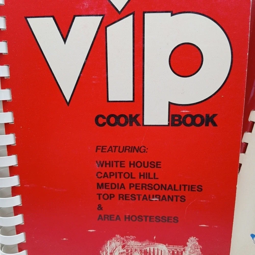 Vintage 1978 1983  VIP Cookbook  American Cancer Society Richmond Virginia NOS